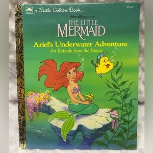 “The Little Mermaid, Ariel’s Underwater Adventure” Little Golden Book